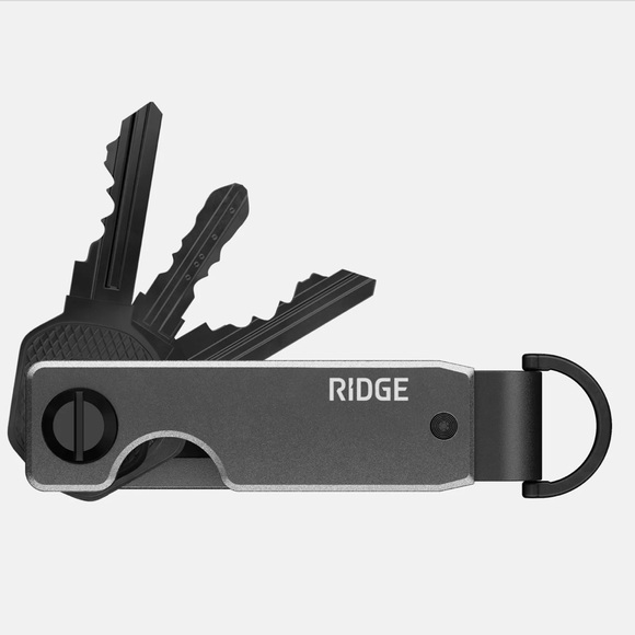 Gunmetal Card Holder and Key Organizer - Picture 4 of 8